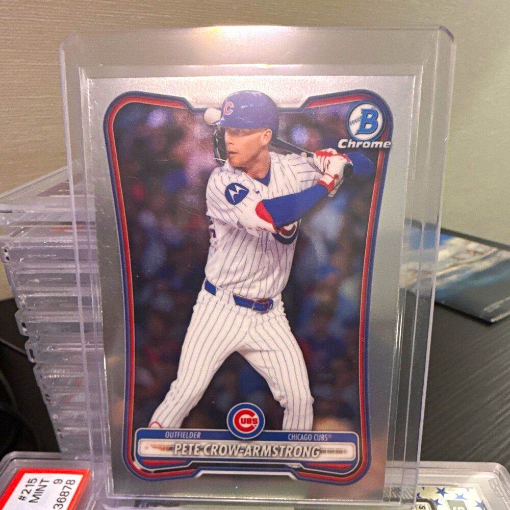 2021 Bowman Draft Chrome Pete Crow-Armstrong #BDC-12 Refractor Rookie Cubs